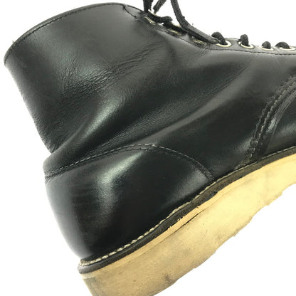【現状渡し品】【メンズ】 RED WING レッドウィング 90'S IRISH SETTER BOOTS アイリッシュセッター USA製 四角犬タグ ブーツ 靴 164-260701-na-19-tagh サイズ：8D カラー：ブラック 万代Net店