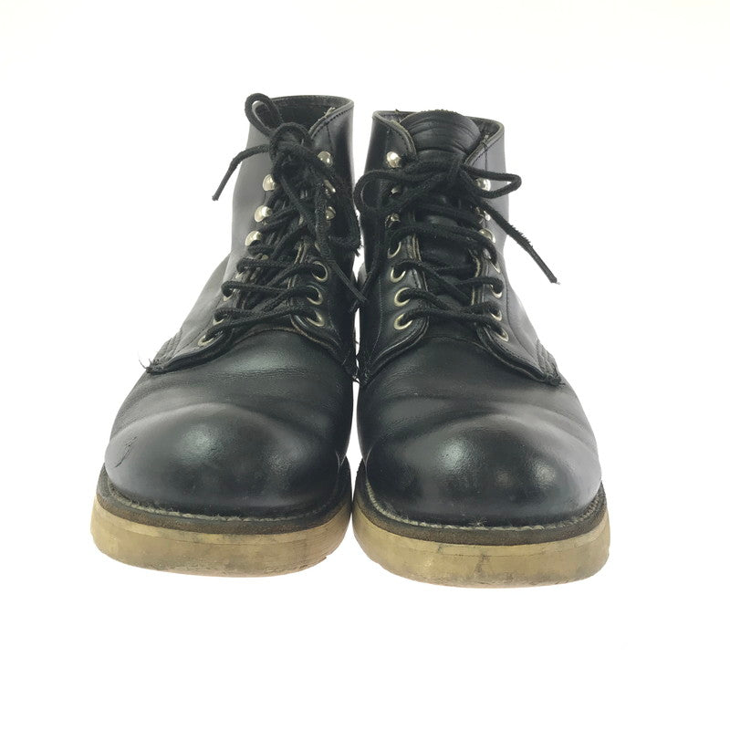 【現状渡し品】【メンズ】 RED WING レッドウィング 90'S IRISH SETTER BOOTS アイリッシュセッター USA製 四角犬タグ ブーツ 靴 164-260701-na-19-tagh サイズ：8D カラー：ブラック 万代Net店