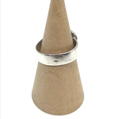 【中古品】【メンズ】 HERMES エルメス SV925 DEUX ANNEAUX RING ドゥザノー リング 指輪 アクセサリー 192-260630-na-01-tagh サイズ：55 カラー：シルバー 万代Net店