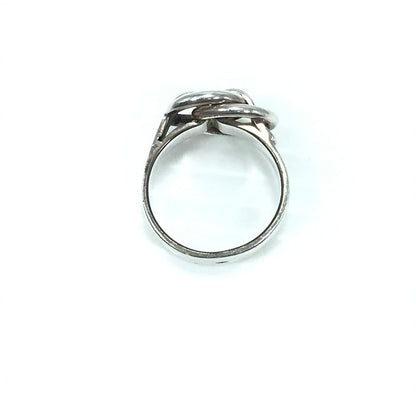 【中古品】【メンズ】 HERMES エルメス SV925 DEUX ANNEAUX RING ドゥザノー リング 指輪 アクセサリー 192-260630-na-01-tagh サイズ：55 カラー：シルバー 万代Net店