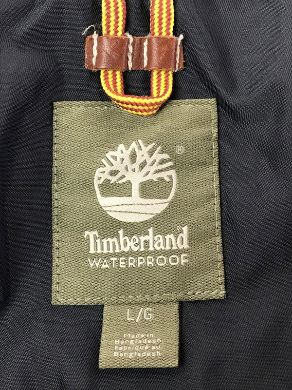 【現状渡し品】【メンズ】 TIMBERLAND ティンバーランド WATERPROOF NYLON FIELD JACKET ウォータープルーフ ナイロン フィールド ジャケット ライトアウター 146-260917-rt-39-tagh サイズ：L カラー：ネイビー 万代Net店