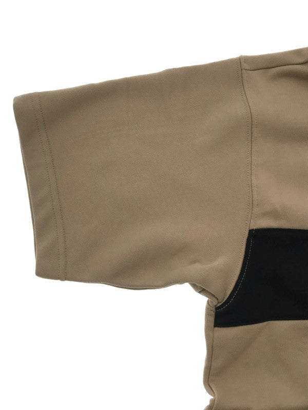 【中古美品】【メンズ】 AAPE BY A BATHING APE エーエイプ バイ ア ベイシング エイプ ZIP UP HOODIE ジップアップフーディー 半袖 トップス 142-260714-YY-16-tagh サイズ：L カラー：ベージュ 万代Net店