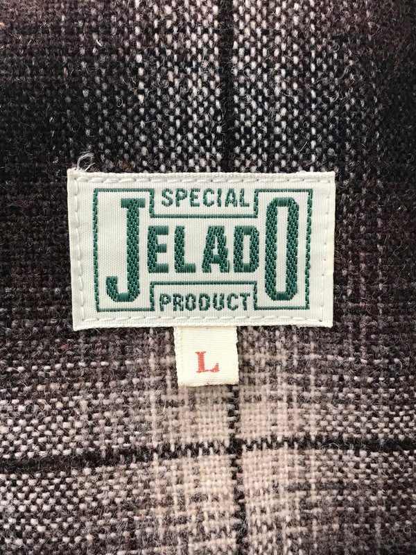 【現状渡し品】【メンズ】 JELADO ジェラード LEATHER YORK MOUNTAIN JACKET レザー ヨーク マウンテン ジャケット ライトアウター 146-260704-rt-03-tag サイズ：L カラー：カーキ 万代Net店