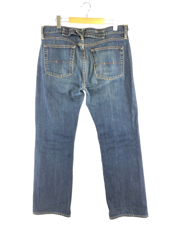 【中古品】【メンズ】 POLO RALPH LAUREN ポロ ラルフローレン DENIM PANTS R76SD60-BUCKLE デニム パンツ ジーンズ ボトムス 157-260805-rt-10-tagh サイズ：34 × 30 カラー：インディゴ 万代Net店