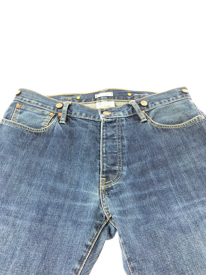 【中古品】【メンズ】 POLO RALPH LAUREN ポロ ラルフローレン DENIM PANTS R76SD60-BUCKLE デニム パンツ ジーンズ ボトムス 157-260805-rt-10-tagh サイズ：34 × 30 カラー：インディゴ 万代Net店