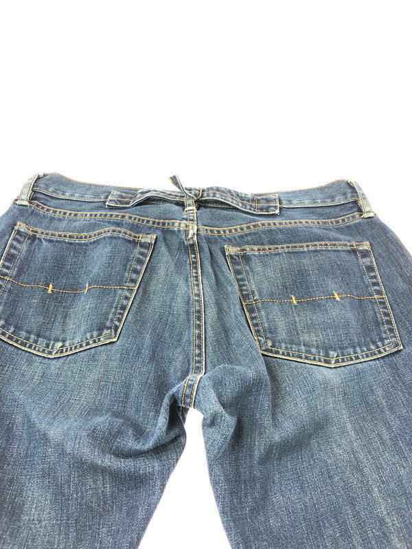 【中古品】【メンズ】 POLO RALPH LAUREN ポロ ラルフローレン DENIM PANTS R76SD60-BUCKLE デニム パンツ ジーンズ ボトムス 157-260805-rt-10-tagh サイズ：34 × 30 カラー：インディゴ 万代Net店