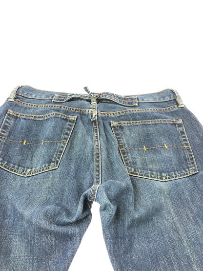 【中古品】【メンズ】 POLO RALPH LAUREN ポロ ラルフローレン DENIM PANTS R76SD60-BUCKLE デニム パンツ ジーンズ ボトムス 157-260805-rt-10-tagh サイズ：34 × 30 カラー：インディゴ 万代Net店
