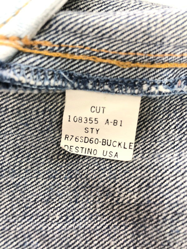 【中古品】【メンズ】 POLO RALPH LAUREN ポロ ラルフローレン DENIM PANTS R76SD60-BUCKLE デニム パンツ ジーンズ ボトムス 157-260805-rt-10-tagh サイズ：34 × 30 カラー：インディゴ 万代Net店