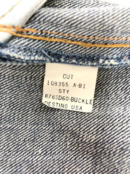 【中古品】【メンズ】 POLO RALPH LAUREN ポロ ラルフローレン DENIM PANTS R76SD60-BUCKLE デニム パンツ ジーンズ ボトムス 157-260805-rt-10-tagh サイズ：34 × 30 カラー：インディゴ 万代Net店