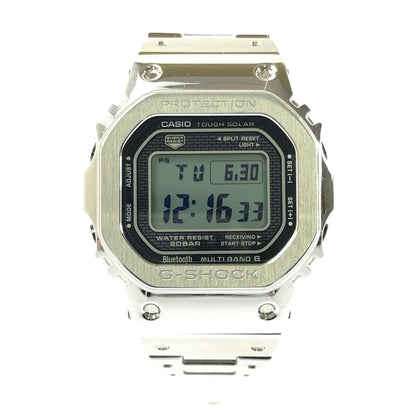 【中古品】【メンズ】 G-SHOCK ジーショック FULL METAL 5000SERIES GMW-B5000D-1JF デジタル タフソーラー 腕時計 196-260701-na-10-tagh カラー：シルバー 万代Net店