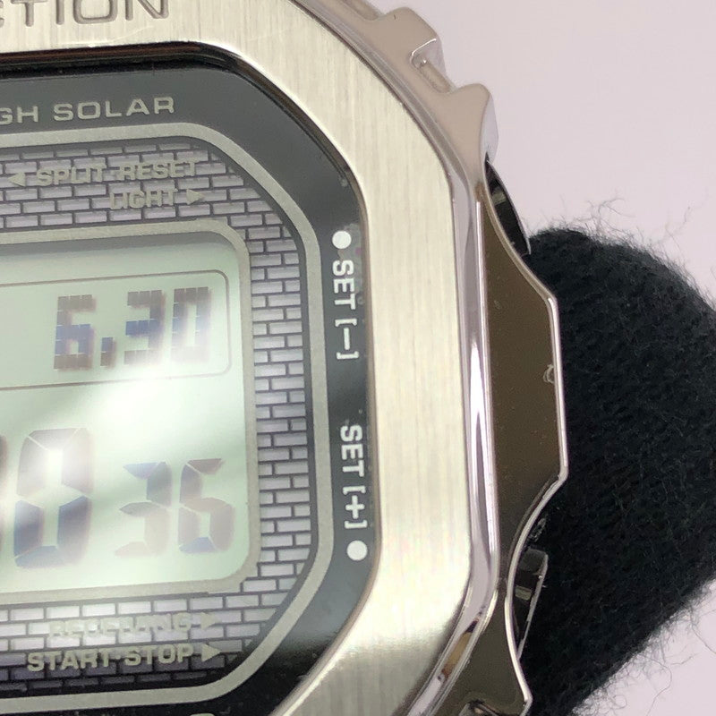 【中古品】【メンズ】 G-SHOCK ジーショック FULL METAL 5000SERIES GMW-B5000D-1JF デジタル タフソーラー 腕時計 196-260701-na-10-tagh カラー：シルバー 万代Net店