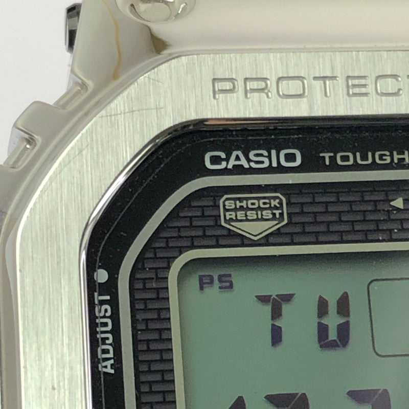 【中古品】【メンズ】 G-SHOCK ジーショック FULL METAL 5000SERIES GMW-B5000D-1JF デジタル タフソーラー 腕時計 196-260701-na-10-tagh カラー：シルバー 万代Net店