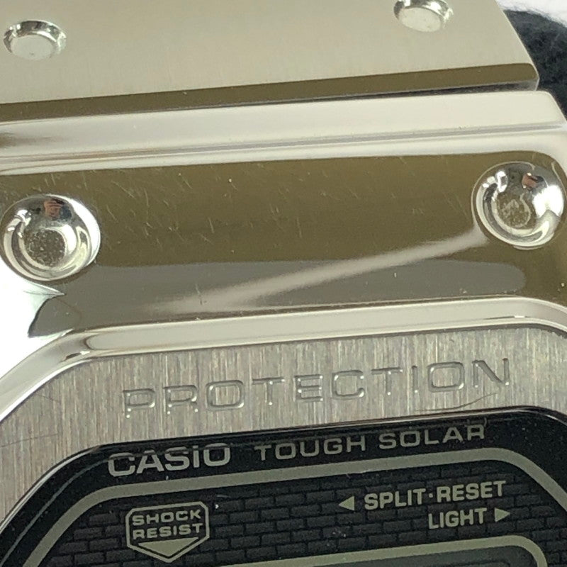 【中古品】【メンズ】 G-SHOCK ジーショック FULL METAL 5000SERIES GMW-B5000D-1JF デジタル タフソーラー 腕時計 196-260701-na-10-tagh カラー：シルバー 万代Net店