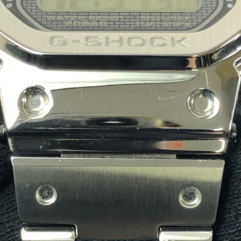 【中古品】【メンズ】 G-SHOCK ジーショック FULL METAL 5000SERIES GMW-B5000D-1JF デジタル タフソーラー 腕時計 196-260701-na-10-tagh カラー：シルバー 万代Net店