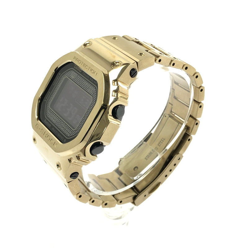【中古品】【メンズ】 G-SHOCK ジーショック FULL METAL 5000SERIES GMW-B5000GD-9JF デジタル タフソーラー 腕時計 196-260701-na-11-tagh カラー：ゴールド 万代Net店