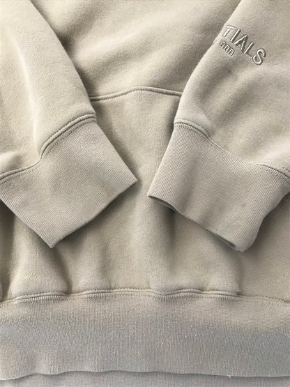 【中古品】【メンズ】 FOG ESSENTIALS エフオージー エッセンシャル BACK REFLECTOR LOGO HOODIE BEIGE バック リフレクター ロゴ フーディー パーカー 142-260822-rt-21-tagh サイズ：L カラー：ベージュ 万代Net店