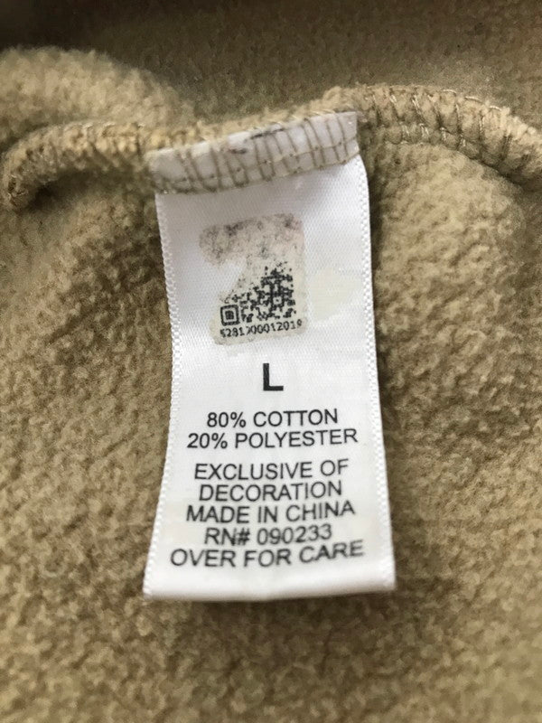 【中古品】【メンズ】 FOG ESSENTIALS エフオージー エッセンシャル BACK REFLECTOR LOGO HOODIE BEIGE バック リフレクター ロゴ フーディー パーカー 142-260822-rt-21-tagh サイズ：L カラー：ベージュ 万代Net店