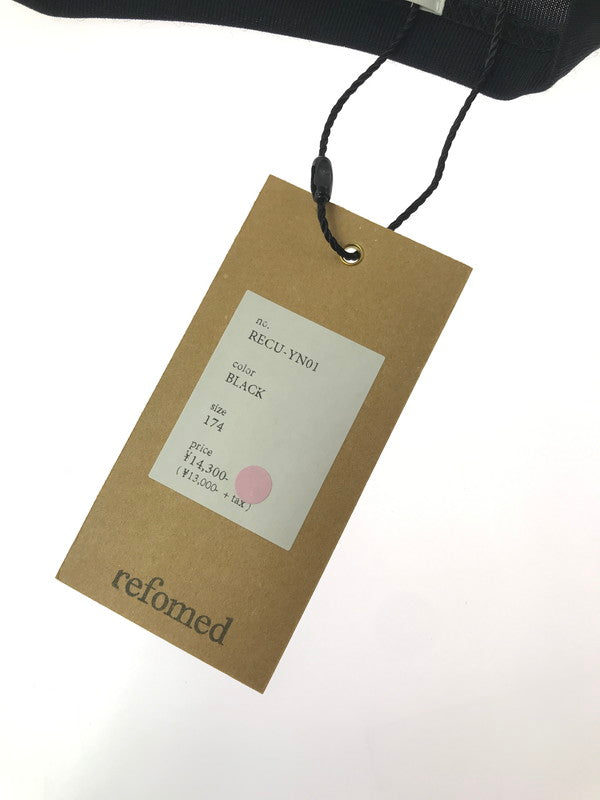 【中古品】【メンズ】 REFOMED リフォメッド WOOL BASE RECU-YN01 ウール ベース 半袖 Tシャツ トップス 140-260705-rt-13-tag サイズ：174 カラー：ブラック 万代Net店