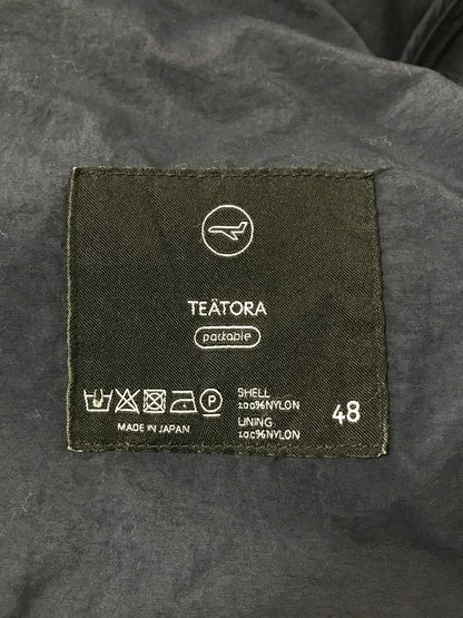 【中古品】【メンズ】 TEATORA テアトラ PACKABLE COAT パッカブル コート アウター 140-260705-rt-15-tag サイズ：48 カラー：ブラック 万代Net店