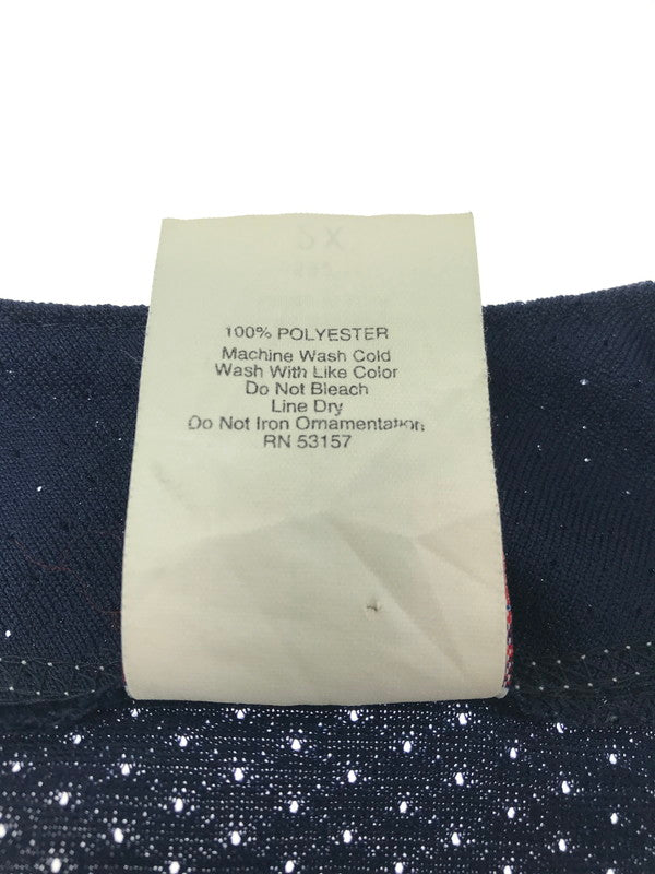 【中古品】【メンズ】 MAJESTIC マジェスティック NEW YORK YANKEES JETER BASEBALL SHIRT USA製 ニューヨーク ヤンキース ベースボール シャツ トップス 146-260705-rt-11-tag サイズ：2X カラー：ネイビー 万代Net店