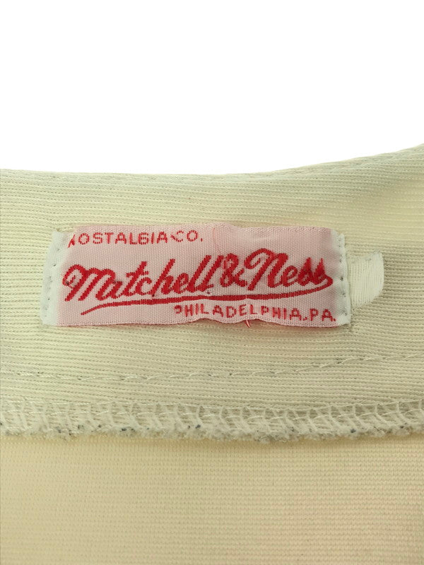 【中古品】【メンズ】 MITCHELL&NESS ミッチェル&ネス LOS ANGELES DODGERS JACKIE ROBINSON 42 BASEBALL SHIRT ベースボール シャツ トップス 146-260705-rt-12-tag サイズ：不明 下記参照 カラー：アイボリー 万代Net店