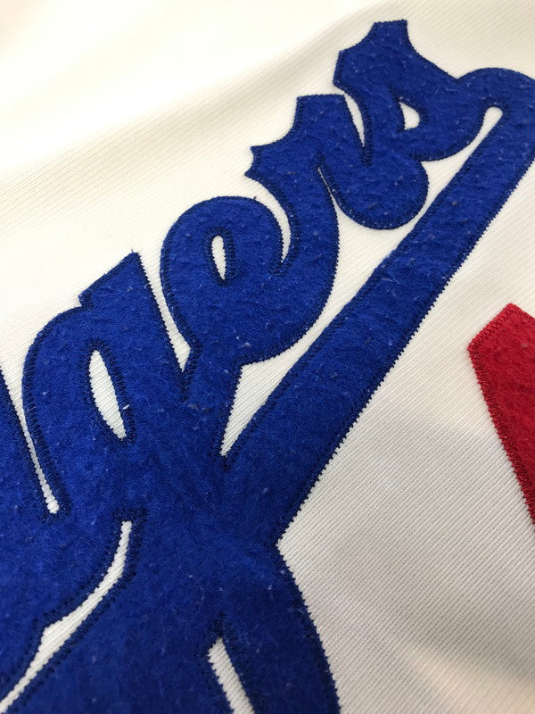 【中古品】【メンズ】 MITCHELL&NESS ミッチェル&ネス LOS ANGELES DODGERS JACKIE ROBINSON 42 BASEBALL SHIRT ベースボール シャツ トップス 146-260705-rt-12-tag サイズ：不明 下記参照 カラー：アイボリー 万代Net店