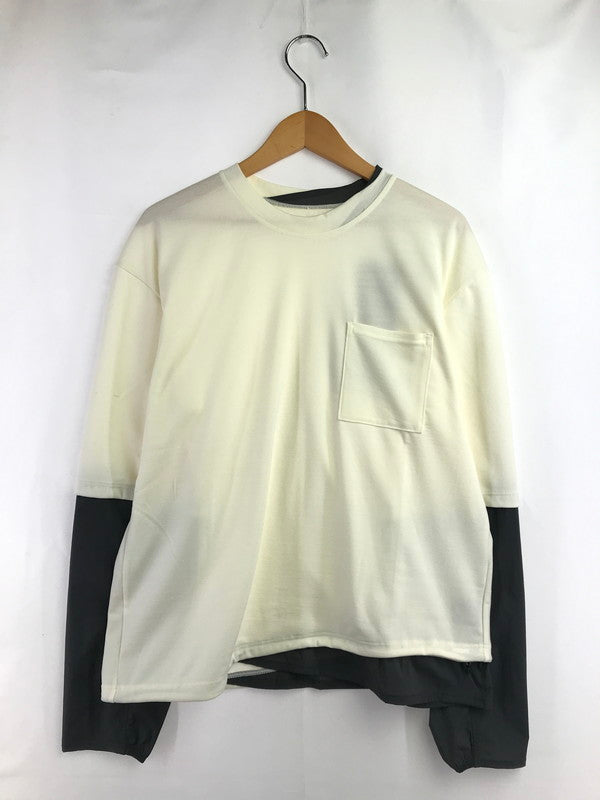【中古品】【メンズ】 PASTOR NOVA パストル ノヴァ FAKE LAYERED L/S TEE C1003-AD フェイク レイヤード ロングスリーブ Ｔシャツ 長袖Ｔシャツ トップス 140-260705-rt-14-tag サイズ：2 カラー：アイボリー 万代Net店