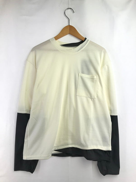 【中古品】【メンズ】 PASTOR NOVA パストル ノヴァ FAKE LAYERED L/S TEE C1003-AD フェイク レイヤード ロングスリーブ Ｔシャツ 長袖Ｔシャツ トップス 140-260705-rt-14-tag サイズ：2 カラー：アイボリー 万代Net店
