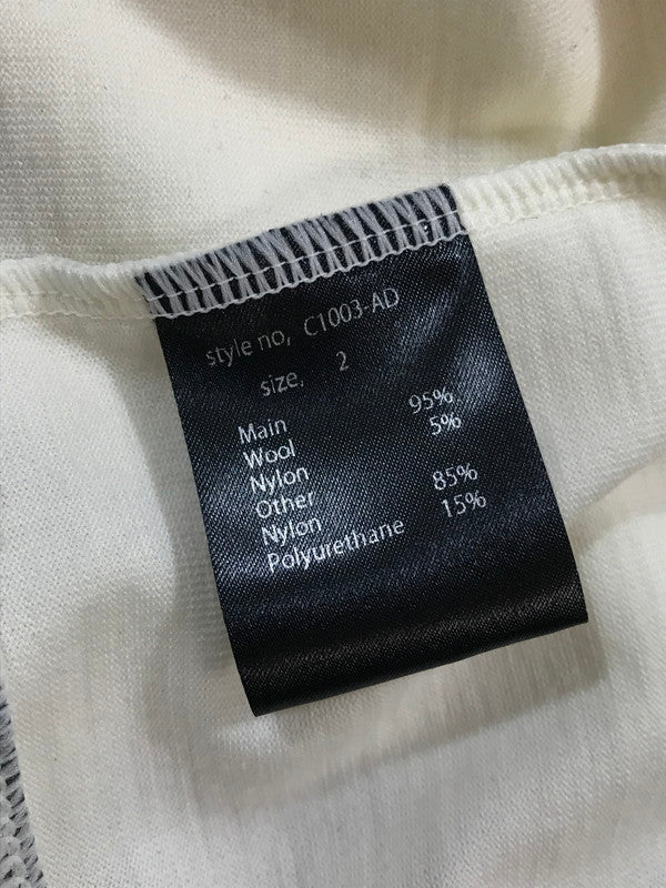 【中古品】【メンズ】 PASTOR NOVA パストル ノヴァ FAKE LAYERED L/S TEE C1003-AD フェイク レイヤード ロングスリーブ Ｔシャツ 長袖Ｔシャツ トップス 140-260705-rt-14-tag サイズ：2 カラー：アイボリー 万代Net店