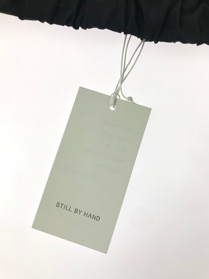 【中古美品】【メンズ】 STILL BY HAND スティル バイ ハンド NYLON EASY SHORTS PT11262 ナイロン イージー ショートパンツ ボトムス 151-260705-rt-17-tag サイズ：46 カラー：ブラック 万代Net店