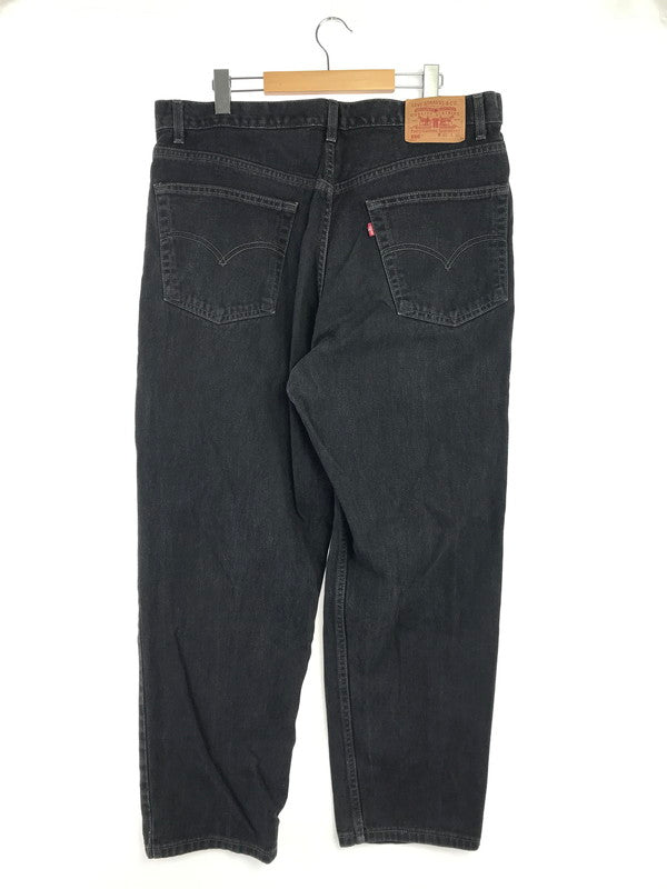 【中古品】【メンズ】 LEVI`S リーバイス 00's MADE IN CANADA BLACK DENIM PANTS 2000年代 メイド イン カナダ ブラックデニム パンツ ジーンズ 157-260705-rt-20-tag サイズ：W40 L30 カラー：ブラック 万代Net店