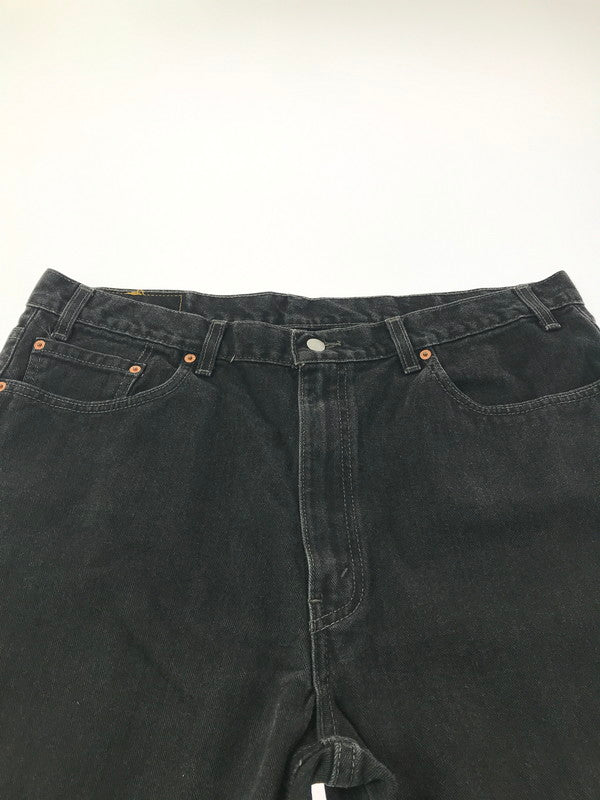 【中古品】【メンズ】 LEVI`S リーバイス 00's MADE IN CANADA BLACK DENIM PANTS 2000年代 メイド イン カナダ ブラックデニム パンツ ジーンズ 157-260705-rt-20-tag サイズ：W40 L30 カラー：ブラック 万代Net店