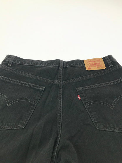 【中古品】【メンズ】 LEVI`S リーバイス 00's MADE IN CANADA BLACK DENIM PANTS 2000年代 メイド イン カナダ ブラックデニム パンツ ジーンズ 157-260705-rt-20-tag サイズ：W40 L30 カラー：ブラック 万代Net店