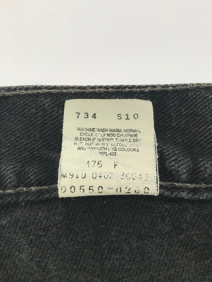 【中古品】【メンズ】 LEVI`S リーバイス 00's MADE IN CANADA BLACK DENIM PANTS 2000年代 メイド イン カナダ ブラックデニム パンツ ジーンズ 157-260705-rt-20-tag サイズ：W40 L30 カラー：ブラック 万代Net店