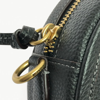 【中古美品】【レディース】 COACH コーチ C2121 C3427 KIA CIRCLE SHOULDER BAG キア サークル ショルダー バッグ 鞄 カバン 180-260704-ty-07-tagh カラー：ブラック 万代Net店