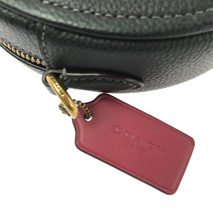 【中古美品】【レディース】 COACH コーチ C2121 C3427 KIA CIRCLE SHOULDER BAG キア サークル ショルダー バッグ 鞄 カバン 180-260704-ty-07-tagh カラー：ブラック 万代Net店