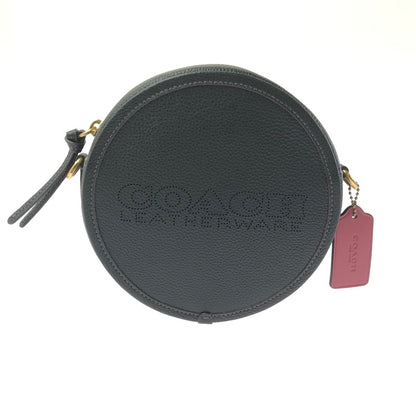 【中古美品】【レディース】 COACH コーチ C2121 C3427 KIA CIRCLE SHOULDER BAG キア サークル ショルダー バッグ 鞄 カバン 180-260704-ty-07-tagh カラー：ブラック 万代Net店