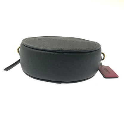 【中古美品】【レディース】 COACH コーチ C2121 C3427 KIA CIRCLE SHOULDER BAG キア サークル ショルダー バッグ 鞄 カバン 180-260704-ty-07-tagh カラー：ブラック 万代Net店