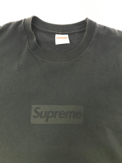 【中古品】【メンズ】 SUPREME シュプリーム 23SS TONAL BOX LOGO TEE トーナル ボックス ロゴ Tシャツ 半袖Tシャツ トップス 149-260716-rt-01-tagh サイズ：XL カラー：ブラック 万代Net店