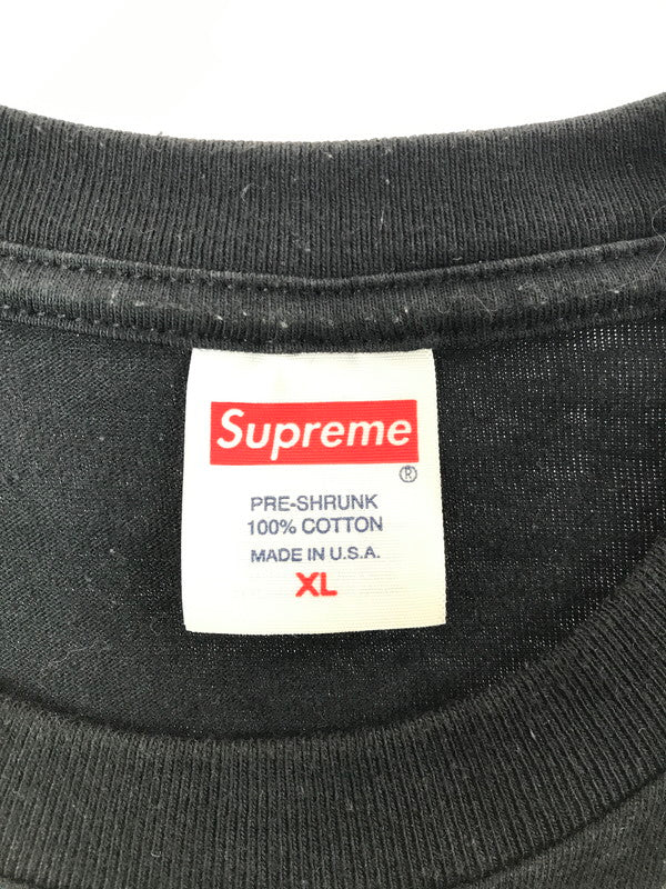 【中古品】【メンズ】 SUPREME シュプリーム 23SS TONAL BOX LOGO TEE トーナル ボックス ロゴ Tシャツ 半袖Tシャツ トップス 149-260716-rt-01-tagh サイズ：XL カラー：ブラック 万代Net店