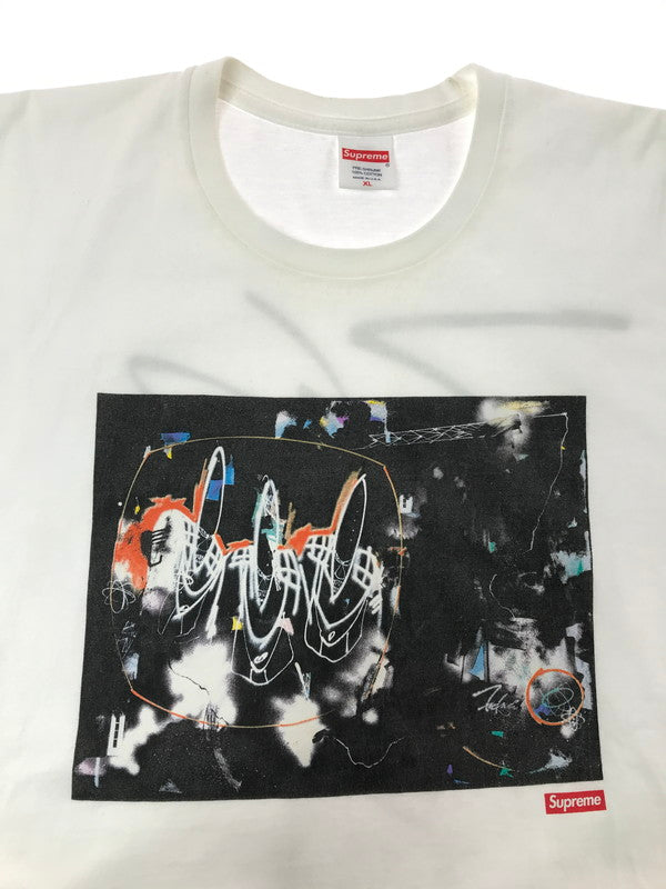 【中古品】【メンズ】 SUPREME シュプリーム 22SS FUTURA TEE フツラ Tシャツ 半袖Tシャツ トップス 149-260716-rt-02-tagh サイズ：XL カラー：ホワイト 万代Net店