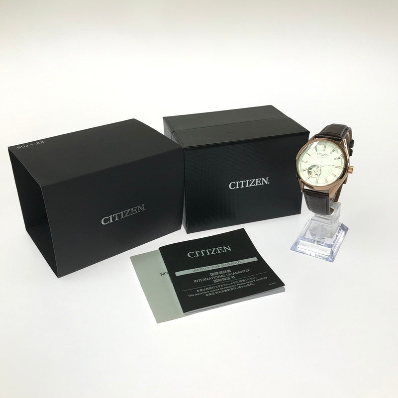 【中古品】【メンズ】 CITIZEN CITIZEN COLLECTION 8229-A17WW03 シチズン コレクション メカニカル 自動巻 腕時計 時計 197-260710-ki-08-tagh カラー：ピンクゴールド 万代Net店