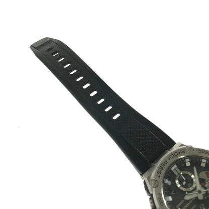 【現状渡し品】【メンズ】 G-SHOCK ANALOG SOLAR BLUETOOTH WATCH GST-B100-1AF Gスティール アナログ ソーラー ブルートゥース ウォッチ 腕時計 時計 196-260710-ki-07-tagh カラー：ブラック/シルバー 万代Net店