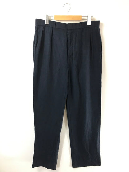 【中古品】【メンズ】 POLO RALPH LAUREN ポロ ラルフ ローレン LINEN SILK 2TACK PANTS リネン シルク ツータック パンツ ボトムス 157-260709-rt-05-tag サイズ：34×30 カラー：ネイビー 万代Net店