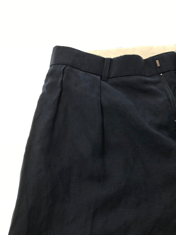 【中古品】【メンズ】 POLO RALPH LAUREN ポロ ラルフ ローレン LINEN SILK 2TACK PANTS リネン シルク ツータック パンツ ボトムス 157-260709-rt-05-tag サイズ：34×30 カラー：ネイビー 万代Net店
