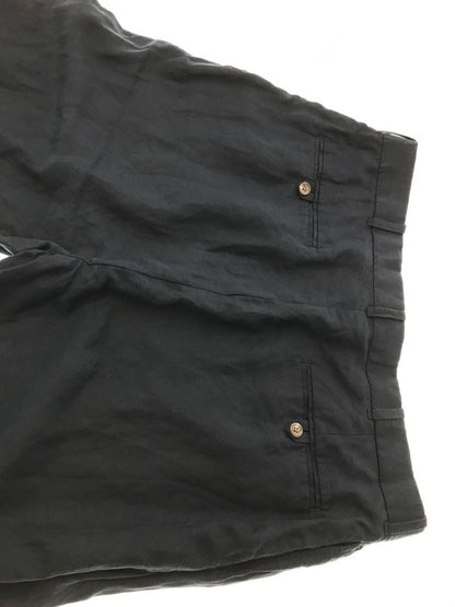 【中古品】【メンズ】 POLO RALPH LAUREN ポロ ラルフ ローレン LINEN SILK 2TACK PANTS リネン シルク ツータック パンツ ボトムス 157-260709-rt-05-tag サイズ：34×30 カラー：ネイビー 万代Net店