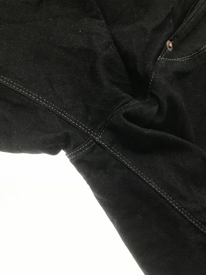 【中古品】【メンズ】 LEVI'S リーバイス × JUNYA WATANABE MAN ジュンヤ ワタナベ マン HALF DENIM PANTS WQ-P906 ハーフ デニム パンツ ボトムス 151-260709-rt-01-tag サイズ：L カラー：ブラック 万代Net店