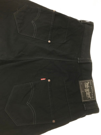 【中古品】【メンズ】 LEVI'S リーバイス × JUNYA WATANABE MAN ジュンヤ ワタナベ マン HALF DENIM PANTS WQ-P906 ハーフ デニム パンツ ボトムス 151-260709-rt-01-tag サイズ：L カラー：ブラック 万代Net店