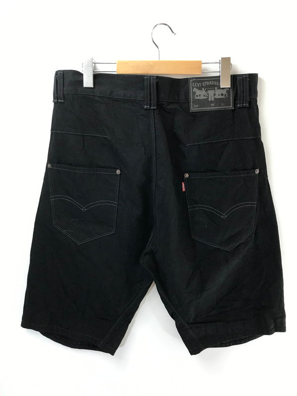 【中古品】【メンズ】 LEVI'S リーバイス × JUNYA WATANABE MAN ジュンヤ ワタナベ マン HALF DENIM PANTS WQ-P906 ハーフ デニム パンツ ボトムス 151-260709-rt-01-tag サイズ：L カラー：ブラック 万代Net店