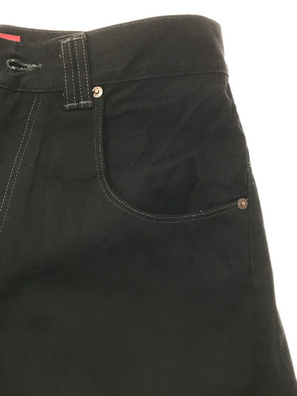 【中古品】【メンズ】 LEVI'S リーバイス × JUNYA WATANABE MAN ジュンヤ ワタナベ マン HALF DENIM PANTS WQ-P906 ハーフ デニム パンツ ボトムス 151-260709-rt-01-tag サイズ：L カラー：ブラック 万代Net店
